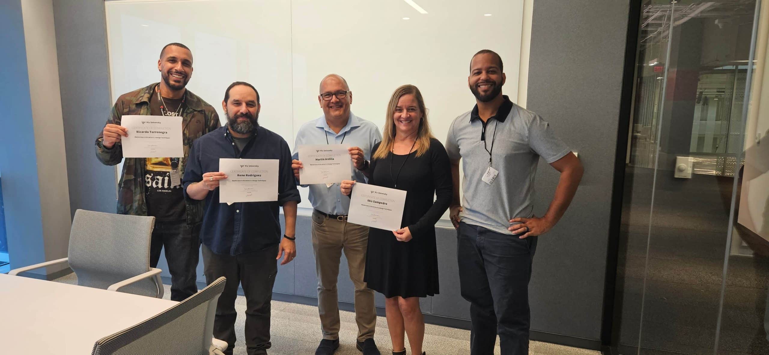 October 2024: Miami, USA Viz Artist 5.3 Design Techniques Masterclass